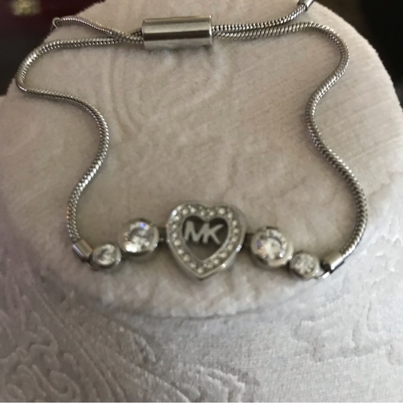 Silver Michael Kors bracket. Adjustable. - Picture 3 of 3